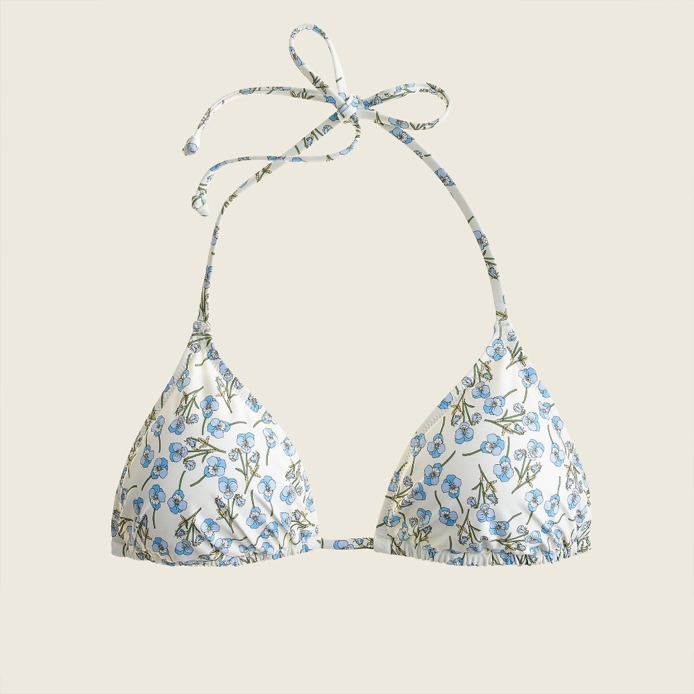 J.Crew Liberty Floral Print Bikini Top & Bottom - size L